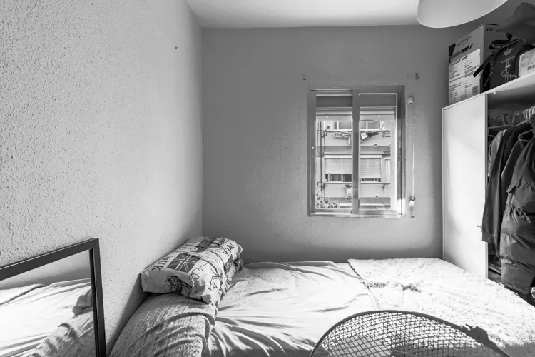 Foto de dormitorio en un piso en alquiler
